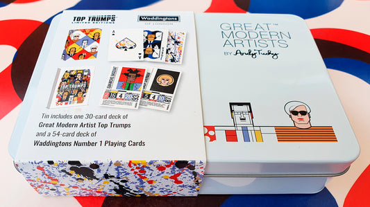 Great Modern Artists Top Trumps & Playing Cards
