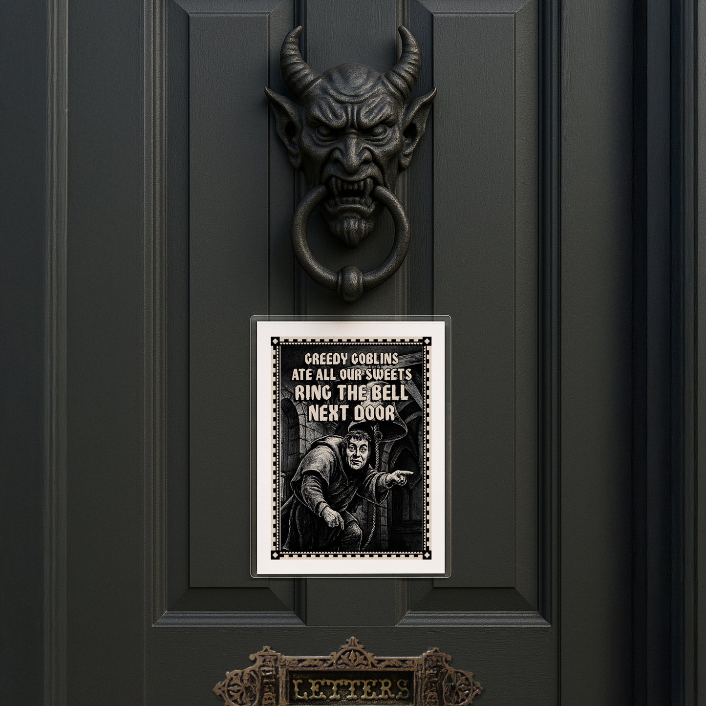 QUASIMODO| Halloween Printable Sign | Instant Download by Andy Tuohy Design Ltd | Andy Tuohy Design Ltd
