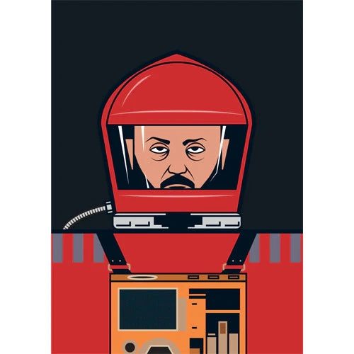 Stanley Kubrick Portrait Print