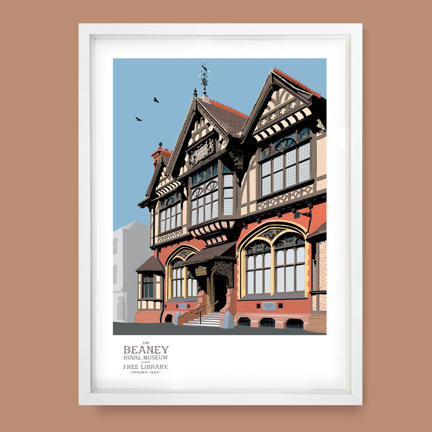 The Beaney, Canterbury Print