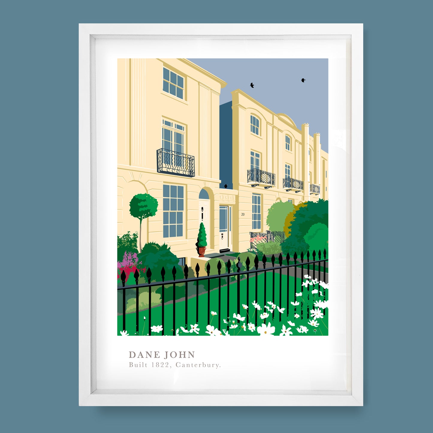 Dane John Gardens, Canterbury Print