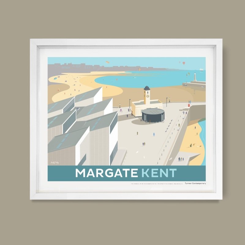 Turner Contemporary, Margate Poster by Andy Tuohy | Andy Tuohy Design Ltd