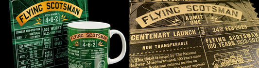 100 YEARS OF THE FLYING SCOTSMAN - Andy Tuohy Design Ltd