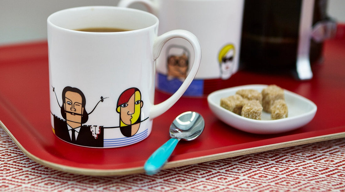Great Modern Artists Mug hits the big time. - Andy Tuohy Design Ltd