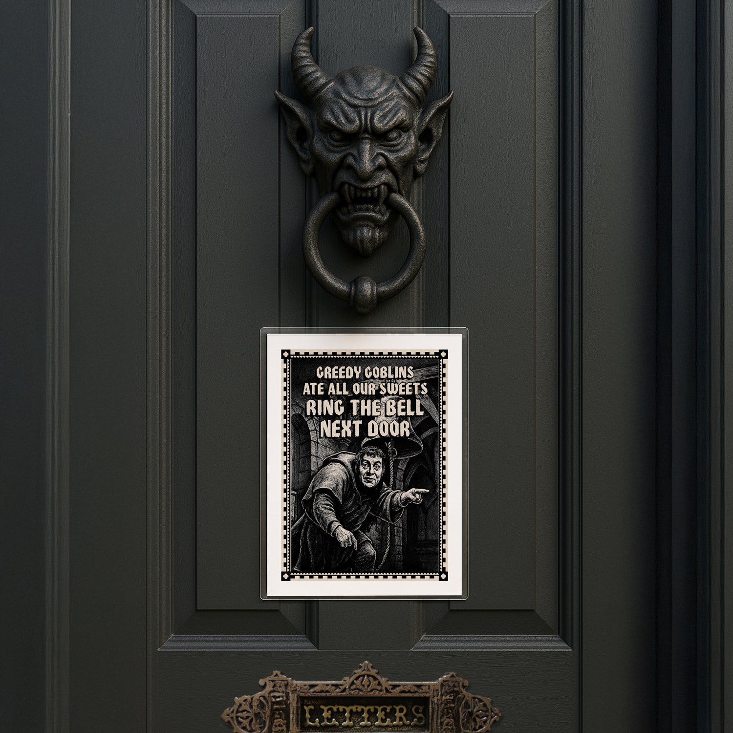 QUASIMODO| Halloween Printable Sign | Instant Download by Andy Tuohy Design Ltd | Andy Tuohy Design Ltd