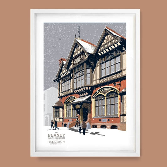 The Beaney Canterbury | Limited Edition Art Print by Andy Tuohy by Andy Tuohy | Andy Tuohy Design Ltd