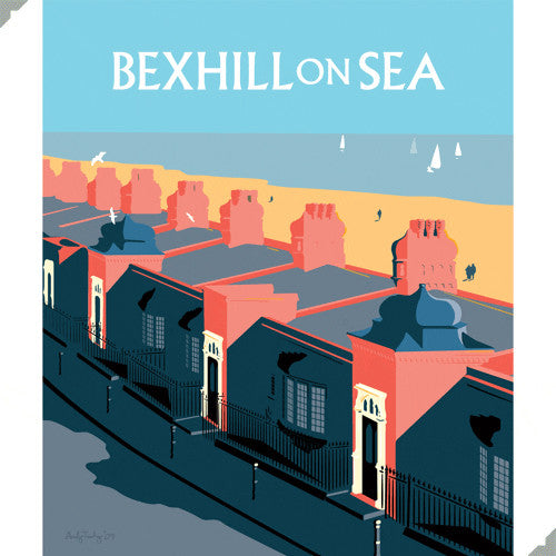 Marina Avenue, Bexhill Print