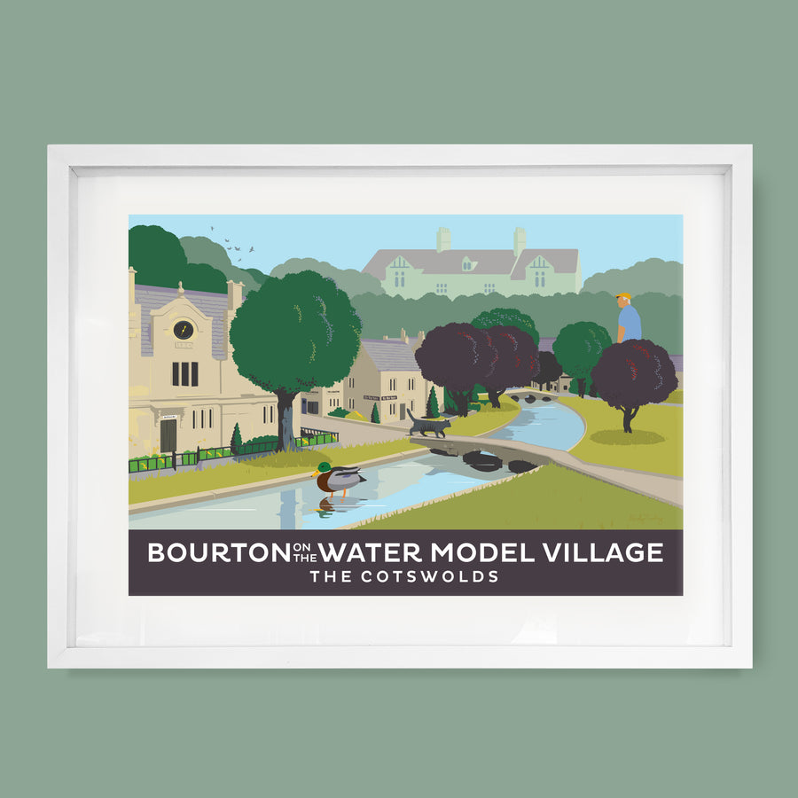 Bourton On The Water, Cotswolds Print