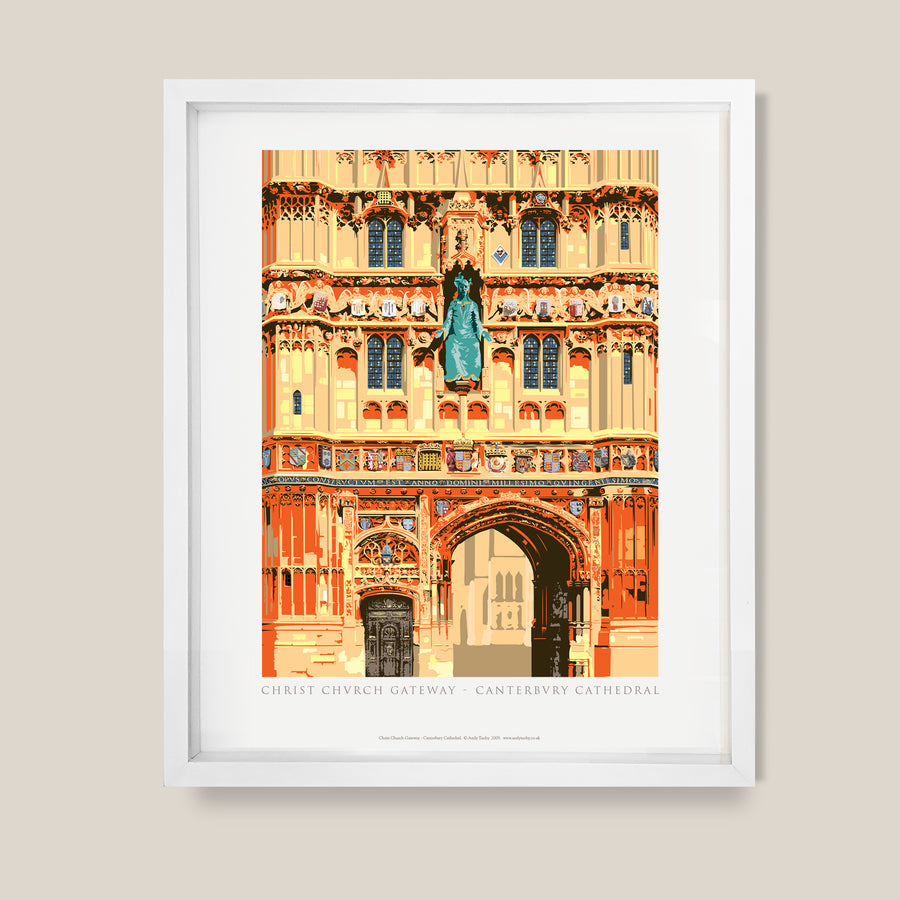 Christ Church Gateway, Canterbury Cathedral Poster