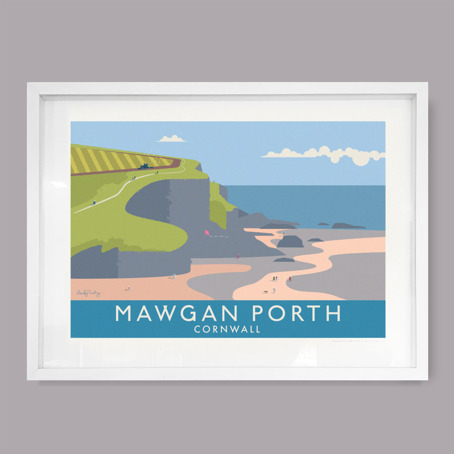 Mawgan Porth, Cornwall Print