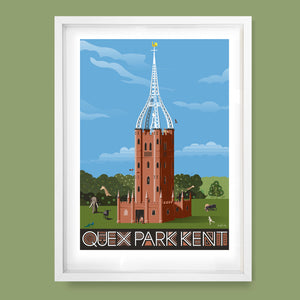Quex Park, Waterloo Tower Print