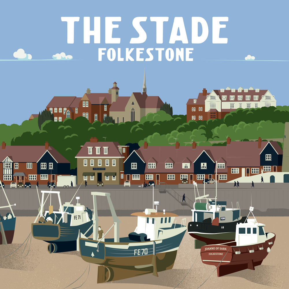 The Stade, Folkestone Print