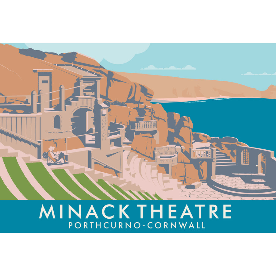 Minack Theatre, Porthcurno, Cornwall Print