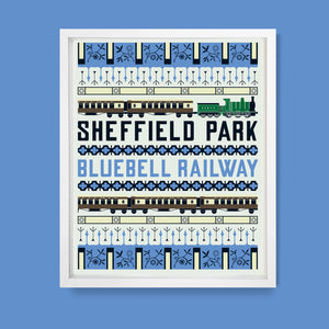 Bluebell Railway, East Sussex Print