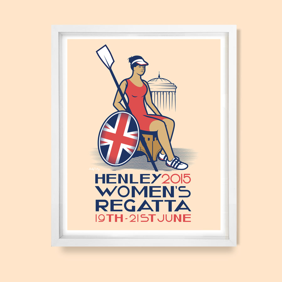 Henley Women's Regatta (HWR) 2015 Print