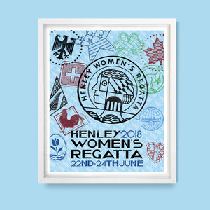 Henley Women's Regatta (HWR) 2018 Print