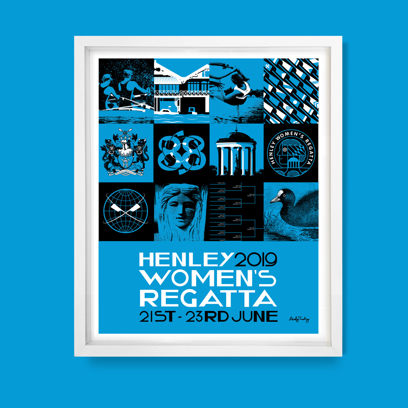 Henley Women's Regatta (HWR) 2019 Print