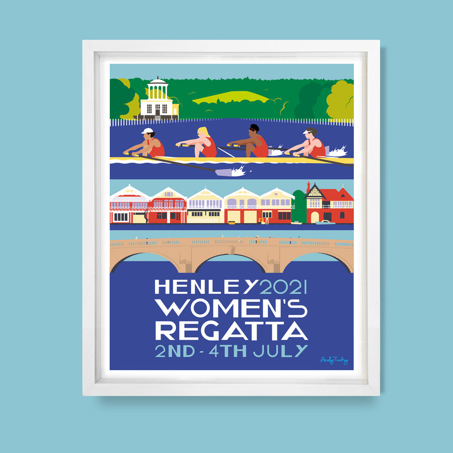 Henley Women's Regatta (HWR) 2021 Print