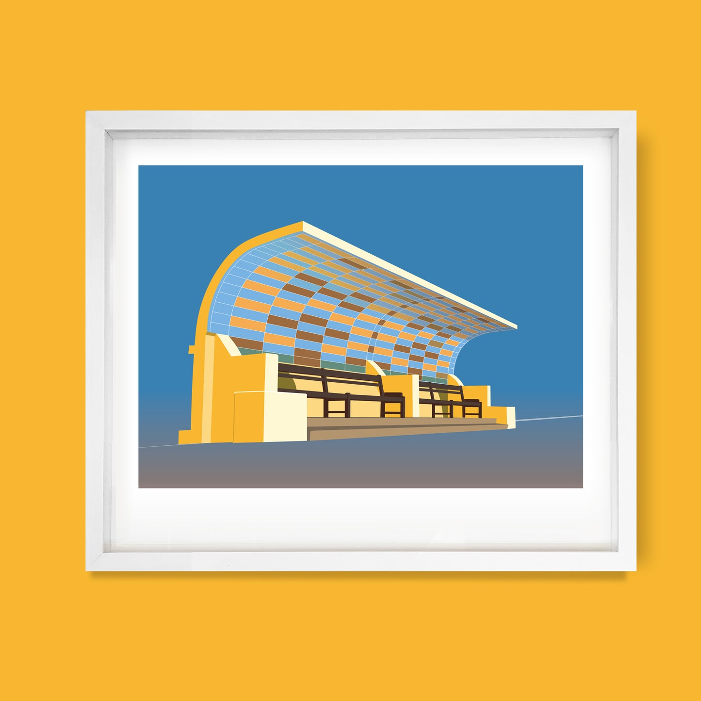 St.Leonards Shelter, East Sussex Print