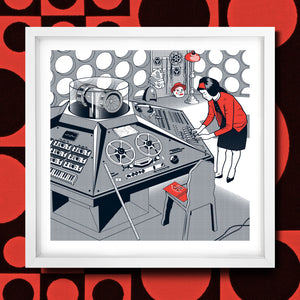 Delia Derbyshire Print