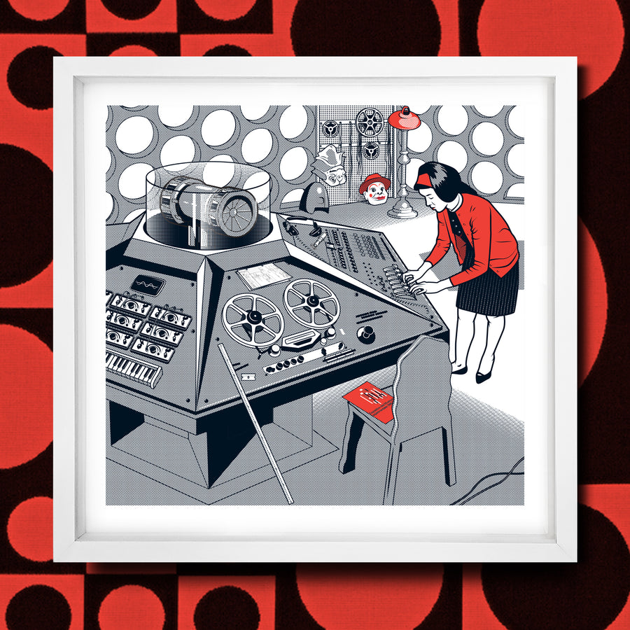 Delia Derbyshire Print