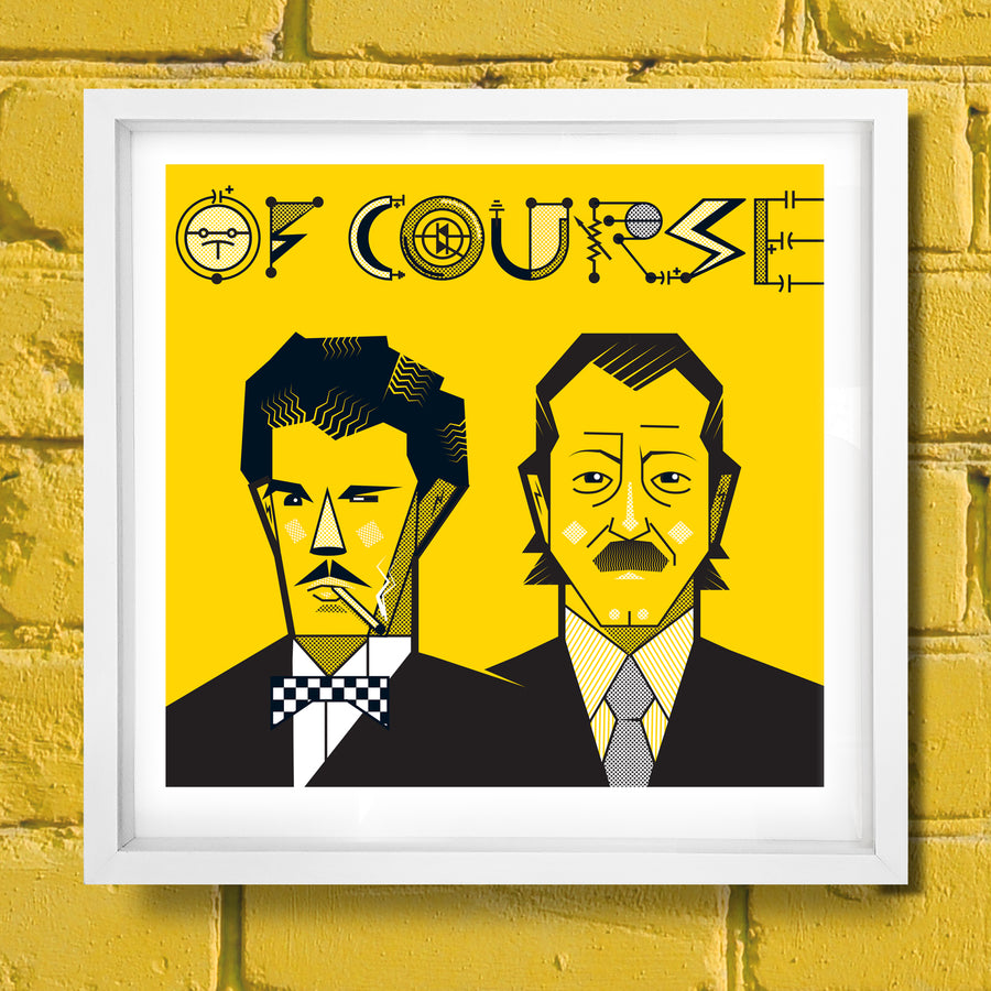 Yello Portrait Print