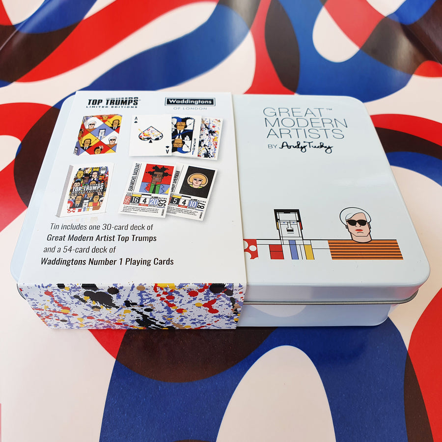 Great Modern Artists Top Trumps & Playing Cards