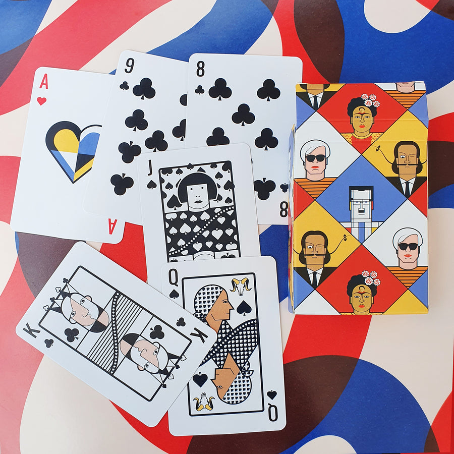 Great Modern Artists Top Trumps & Playing Cards