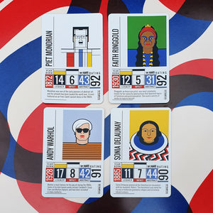 Great Modern Artists Top Trumps & Playing Cards